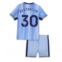 Maglia Calcio Tottenham Hotspur Rodrigo Bentancur #30 Seconda Divisa Bambino 2024-25 Manica Corta (+ pantaloncini)